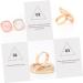 2 pi ces Palette Nail Art Bague Shell Marbre Anneaux de M lange Vernis Ongles pour Manucure Cr ative et Professionnelle - Buy Online on GoSupps.com