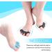 Durable Toe Separators for Bunions & Hammertoes - 6 Pairs for Men and Women | Treat Plantar Fasciitis, Toe Spacers Set - Buy Online on GoSupps.com