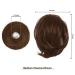 Buy BARSDAR HAARDIAD Hair Extensions - Short Synthetic Ponytail Rolls in 8# Medium Chestnut Brown | International Shipping Available - Buy Online on GoSupps.com