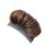 1Pcs Hair Bun Invisible False Hair Clip Hair Base Bump Fluffy Hair Pad Styling Insert Tool Volume Fluffy Styling Increased Hair Pad Hiar Styling Accessories for Women Girls (Light Brown)