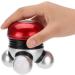 QKISS Mini Multifunctional Cervical Massager - Acupuncture Massage Device with 3 Head Design for Body Vibrations & Acupuncture Point Relief | International Shipping Available - Buy Online on GoSupps.com