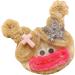 hgnxa Creative Sausage Mouth Girl Shape Hairpin for Girls Carnival Taking Photo Hair Clip Aesthetics Plush Hair Accessories Girl with round face - Buy Online on GoSupps.com