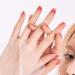 ohora Starter Set - Gel Lamp & Semicure Nail Strips in N Basic Nails No. 1 & N Lazy Sunday - Long-Lasting and Salon-Quality - Easy to Apply & Remove - Toxin-Free & Cruelty-Free - Buy Online on GoSupps.com