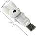 Kumprohu Cup Lid Brush Bottle Brush Cleaner 4-in-1 Cup Lid Crevice Cleaning Brush Set Multifunctional Bottle Cleaning Tools Home Kitchen Cleaning Tools White - Buy Online on GoSupps.com