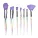 7-Piece Drill Cone Water Drop Makeup Brush Set - Perfect for Loose Foundation & Eye Beauty Tools | International Shipping - Buy Online on GoSupps.com