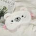 White Cartoon Cute Cat Sleeping Eye Mask Cute Sleeping Eye Mask Soft Plush Eye Mask Cartoon Style Night Sleeping Eye Mask Nap Eye Mask Eye Mask for Men Ladies