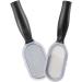 minkissy 2 Pcs Foot Callus Remover Metal Spatula Scraping Tool Exfoliating Foot Grinder White - Buy Online on GoSupps.com