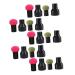 minkissy Simple Puff 40 Sets Mushroom Head Puff Cosmetic Dry Puff Hydrophilic Polyurethane Girl Makeup Pad