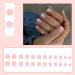 24 Pcs Ombre Pink Press on Nails - SHANRUN Short Square Full Cover Gel Nail Art Kit for Women | Glossy Stick On Acrylic Nails - Buy Online on GoSupps.com