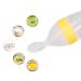 10-Piece Baby Food Feeder Pacifier Set | Soft Silicone Squeeze Spoon for Infants | Ideal for Fruits Milk & Vegetables | Safe & Gentle Feeding Solution - Buy Online on GoSupps.com