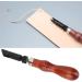 GLOGLOW Leather V Shape Groover Tool - Premium Leather Processing Groover with Wood Handle for Crafting Slotting & Precision Cuts - Ideal for Leatherwork - Buy Online on GoSupps.com
