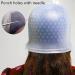 Ewin Professional Reusable Hair Coloring Highlighting Cap with Hook - Salon-Quality Color Tool - Buy Online on GoSupps.com