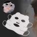 Qukaim Silicone Facial Mask Silicone Facial Mask Cover with Ear Hooks Reusable Panda Design Prevents Serum Evaporation Moisturizing Beauty Tool - Buy Online on GoSupps.com