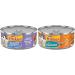 Friskies Shredded Wet Cat Food Turkey & Cheese Dinner in Gravy - 156 g Can (24 Pack) & Tasty Treasures with Chicken in Gravy Wet Cat Food 156 g 24 Pack 3.74 kg Cat Food + PET_FOOD 00055800194602