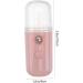 NOLITOY 2 Sets Humidifier Electric Fragrance Diffuser Nano Steamer Face Pink Abs Skin Care Makeup Miss - Buy Online on GoSupps.com