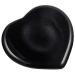 Kyeygwo obsidian reiki healing crystal concern stone heart thumb stone pocket palm pocket stones worry stone massage stones for meditation stress dismantle flatterer decompression black (obsidian)