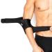 Elbow Brace Support Sleeve Adjustable Elbow Guard with Compression Straps for Athletic Golfers Arthritis Tendonitis Joint Pain Cubital Tunnel Splint Sports Injury(one)