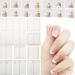 1Sheet French Nail Stickers Manicure Nail Art Stencils 3-in-1 Guide Stickers Self-adhesive Sticker Tips For Manicure DIY Nail Art Tools Nail stick - Buy Online on GoSupps.com