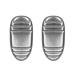 ELEGAM nose bridge pads glasses nose pads glasses sunglasses nose pads Comfort Oval 1 pair G3