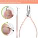 QANYEGN Professional Thick Ingrown Toenail Clippers Nail Clippers Heavy Duty Nail Clippers for Salon Manicure and Other Places(Two-Piece Set - Rose Gold) - Buy Online on GoSupps.com