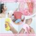 6 PCS Ultra Soft Exfoliating Bath Sponge Set with Sticky Hooks - Ideal for Adults, Children, and Pregnant Women - Buy Online on GoSupps.com