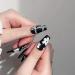 Temperament Enhancement Nail Patch Hand-Made Manicure French Plaster Glue Pearl Floral Fake Nails Autumn and Winter end Long Detachable (10-Piece Package) (Size : S) Small - Buy Online on GoSupps.com