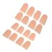 1 Box Finger Toe Cover Finger Sleeves Finger Cots Finger Protection Cover Fingertip Cover Finger Guard Finger Cover Caps Finger Protector Silicone Finger Caps Yellow