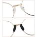 50 Pairs Push-In Eyeglass Nose Pads - Soft Silicone & Transparent - Comfortable Eyewear Accessories for International Shipping - Buy Online on GoSupps.com