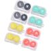 Homsfou 24 Pc Storage Container Set for Contact Lenses | Colored Lens Holders & Remover Pistons | International Shipping - Buy Online on GoSupps.com