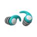 Ear Plugs for Noise Reduction - Three-Layer Soft Silicone Reusable Ear Plugs for Swimming Concert Shooting Surf Motorcycle Snoring Hearing Protection Earbuds for Men Women (0.59X0.74inch Cyan) 0.59X0.74 Inch Cyan
