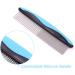 Professional Pet Comb Dogs Grooming Comb Pet Grooming Comb for Dog Cat Etc Multifunction Stainless Steel Teeth Home(Blue) - Buy Online on GoSupps.com