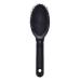 Women's Hair Extension Hair Brush Loop for Silicone Micro Ring Fusion Bond (Black)