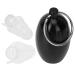 Noise Protection Music Earplugs Quiet Egg Shaped Bottle Shell Earplugs Sleep Earplugs for Concert Hall and Sleep (Transparent)