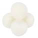 sourcing map 4 Pcs Wool Dryer Balls 1.2 Inches Wool Laundry Dryer Balls for Reducing Clothing Static and Wrinkles White 1.2" White