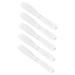 Didiseaon Spatules De M lange Pour Masque Cosm tique Transparentes 5 Pi ces 20 5 Cm Applicateur Visage Pour Soin Peau Usage Professionnel Et Voyage