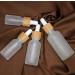 3PCS Empty Clear Glass Essential Oil Dropper Bottles Jars Vials with Eye Glass Dropper and Bamboo Head Cosmetic Makeup Storage Containers Perfume Travel Holder Dispenser 30ML/1OZ - Buy Online on GoSupps.com