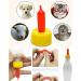Pritchard Nipple Set for Small Animals - Soft Rubber Milk Feeding Pacifier - Fits Sprite, Coke, Soda Bottles - 8 Pcs - Buy Online on GoSupps.com
