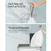 SONGMICS 8 Gallon Drawstring Trash Bags - 90 Count, Custom Fit Liners for Dual Trash Cans, Watertight Kitchen Garbage Bags - White (UKRB30A02) - Buy Online on GoSupps.com