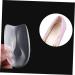 FRCOLOR U Shape Heel Pads - Transparent Cushion Insoles for High Heels | Plantar Support & Comfort - Buy Online on GoSupps.com