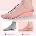 JADE KIT Height Increase Insoles for Women - 0.6IN Pink Orthopedic Gel Cushions for Arch Support & Heel Lift - Size 8-10 - Buy Online on GoSupps.com