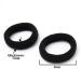 Miuance Small Black Hair Ties 120 PCS - No Damage Elastic Ponytail Holders for Kids Girls - Buy Online on GoSupps.com