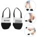 FOMIYES Yoga Socks - Invisible Toe Liners & High Heel Forefoot Pads for Men - Anti-Drop Metatarsal Support - Buy Online on GoSupps.com