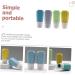 FRCOLOR 1 Set Silica Gel Bottle Travel Bottle Shampoo - Buy Online on GoSupps.com