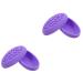FRCOLOR 2pcs Bird's Nest Makeup Brush Holder Lipstick Holder Pencil Holder for Desk Makeup Brush Storage Stand Travel Brush Holder Paint Brush Holder for Artist Purple Desktop