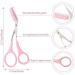 Waitlover Eyebrow Trim & Face Razor for Women - Professional Eyebrow Scissors & Trimmer with Brow Comb - M9H8 Accessory - Buy Online on GoSupps.com