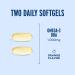 Oceanblue Essentials Brain Fuel 60ct Burpless Fish Oil High Potency Omega 3 DHA Supplement for Brain and Eye Support 1000 mg Tasty Orange Flavor 1 Month Supply - Buy Online on GoSupps.com