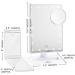 White Impressions Vanity LED Compact Travel Makeup Mirror with Magnifying Glass - Touch XL Bundle with Sensor Switch - Buy Online on GoSupps.com