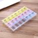 INVODA 2PCS Weekly Pill Organizer - 7 Day Pill Case with Medication Reminders & 21 Detachable Compartments for Easy Pill Management - Buy Online on GoSupps.com