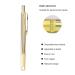 Pure Copper Blood Lancet Pen for Painless Blood Testing - Acupuncture & Cupping Device - Buy Online on GoSupps.com
