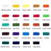 Mont Marte Acrylic Paint Set 24 Colors 36ml - Ideal for Canvas, Wood, Fabric, Leather, and Crafts - 24 Count - Buy Online on GoSupps.com